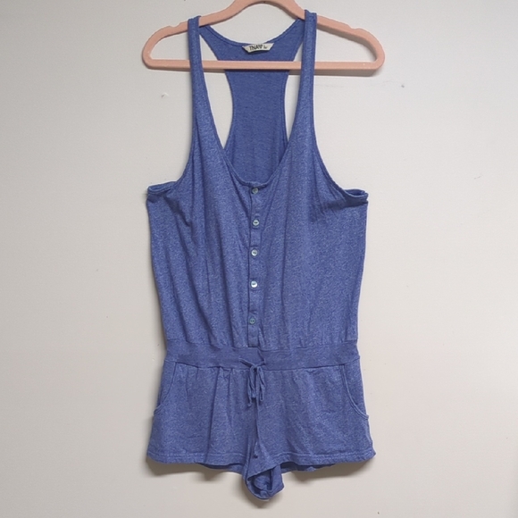 Aritzia TNA Romper - Sandbanks Romper (in Blue) - Picture 3 of 11